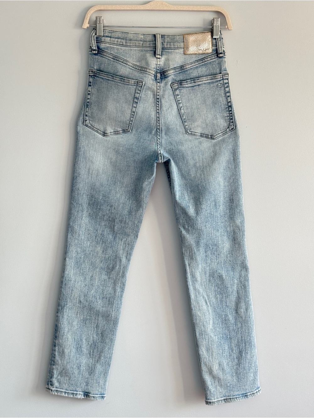 rag & bone Wren High-Rise Slim Ankle Jeans Emma Wash Size 25 - Picture 2 of 16